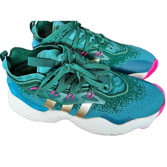 Size 7M - adidas Trae Young 3 Low Team Dark Green NWOT main image 10